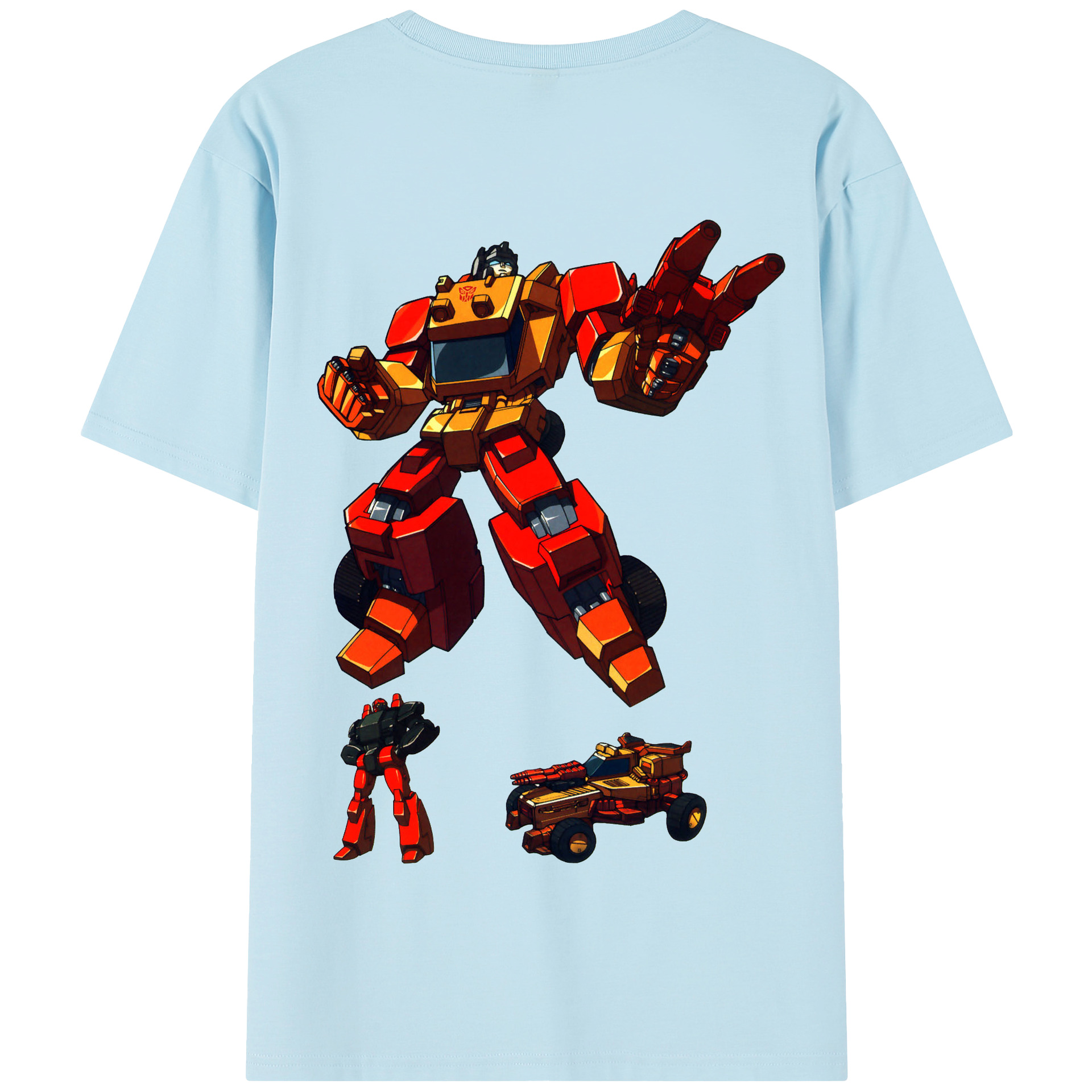 （画像用）  綿100％半袖Tシャツ（背面プリント）